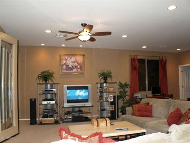 Family Room with lots of Lights