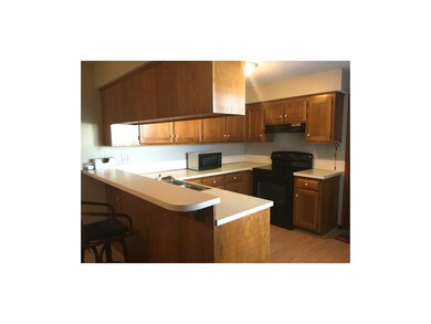 A lot of counter space, bar for additional seating