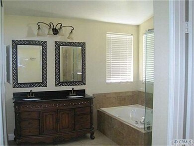 upgraded master bath