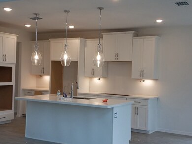 CLEAN, BRIGHT WHITE KITCHEN