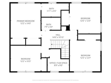 View of floor plan / room layout