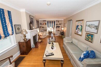 FORMAL LIVING ROOM W/ WOODBURNING FIREPLACE * BUIL