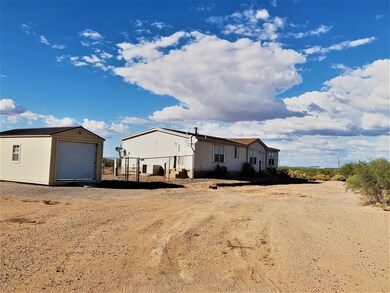 Garage and side yard