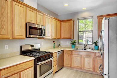 All new stainless steel kitchen appliances.
