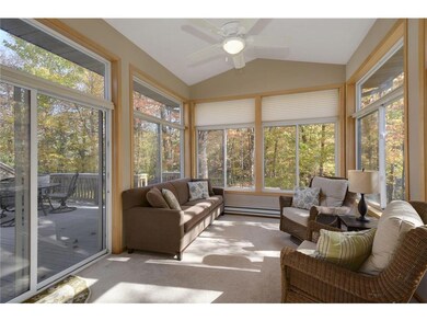Four season sun room to have your morning coffee a
