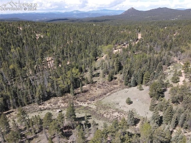 Birds eye view of property featuring a mountain vi