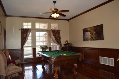 Large formal living room currently the family game room!