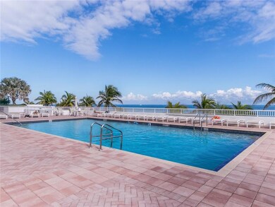 Ocean front heated pool