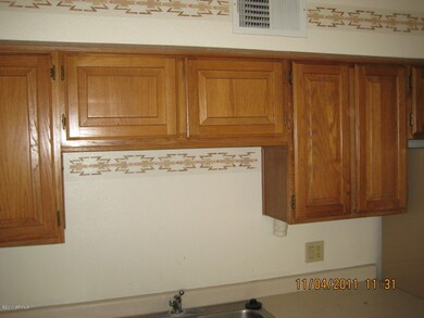 Raised panel cabinets in kitchen