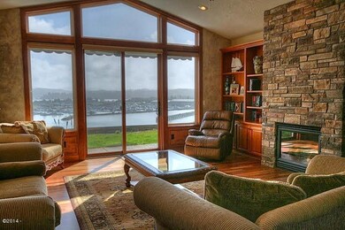 Fireplace and living room