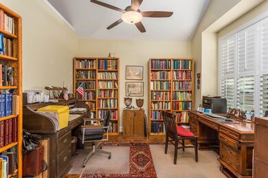 When you walk in the front door this study is imme