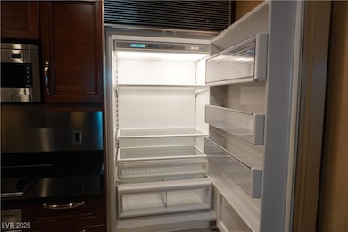 Built in full size fridge