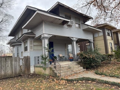 View of front facade featuring a porch