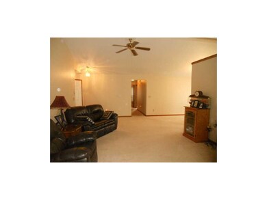 Living Room. Vaulted ceilings