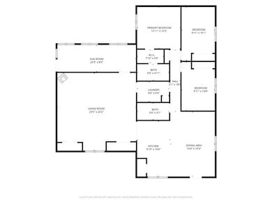 View of floor plan / room layout