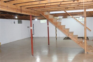 HUGE basement with new epoxy floors just waiting f