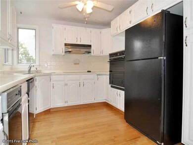 Kitchen. Modern kitchen with all appliances remain