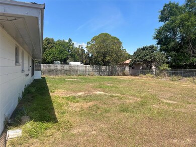 BACK YARD VIEW FULL FENCED IN, CHAIN LINK