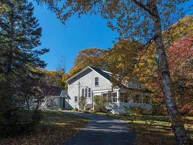 U-Shaped driveway offers easy entry...