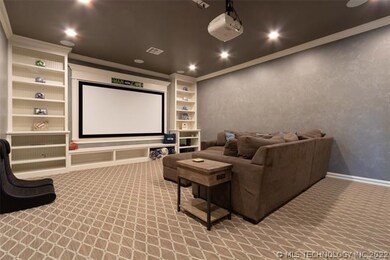 Media Room - 2nd Level, A/V Equipment remains with