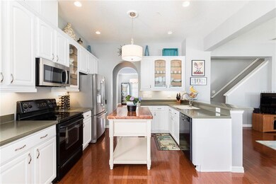 17 x 13 Kitchen with wood floors, corian counter t