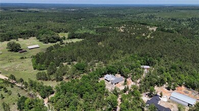 Aerial view with a view of trees