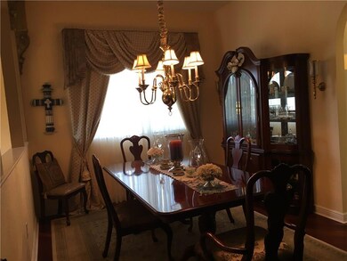 Formal Dining Room custom drapes