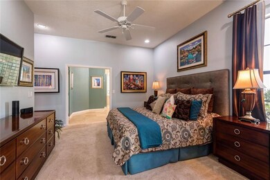Master bedroom suite