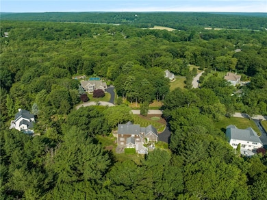 Back side of property
