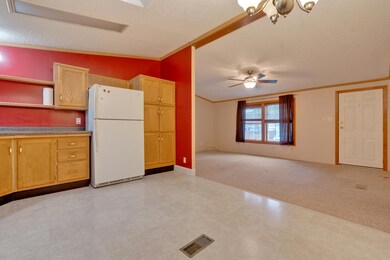 Kitchen looking toward living room