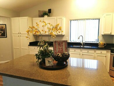 Staged island