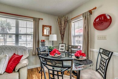 Upstairs dining area