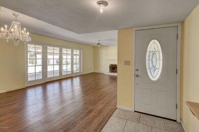 Front door 2 and living room