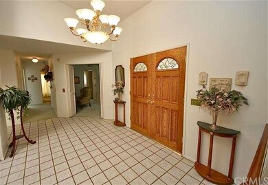 Formal entryway with double doors