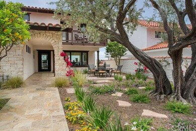 Gorgeous entry looking toward home with Versaille 