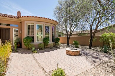 Inviting courtyard entry