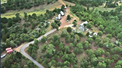 Aerial view of property's location