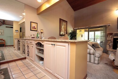 Dining room serving bar