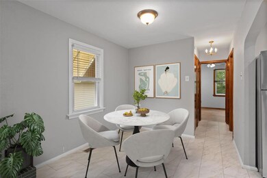 This photo is virtually staged -- dinner at eight!