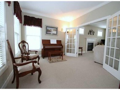 Family Room Family room with gas fireplace