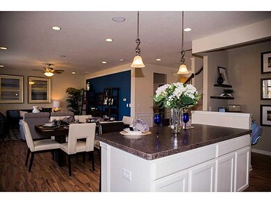 Kitchen. Photo is of a similar model & floor plan.