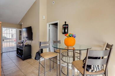 Separate, cozy dining area