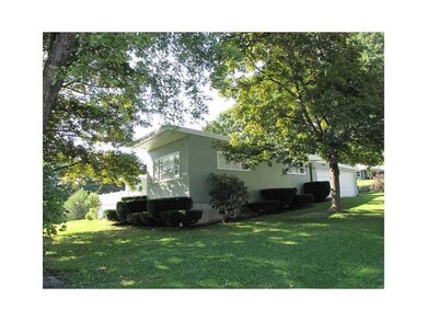 Exterior Front. attached 2 car garage