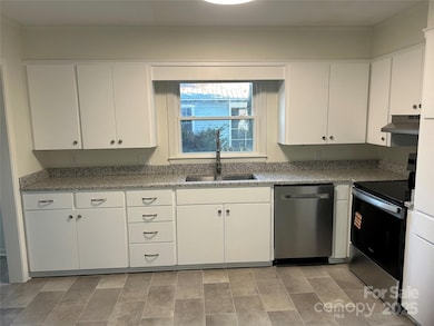 Kitchen with lots of storage space