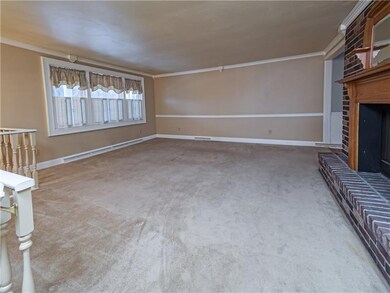 Step into the expansive family room with neutral t