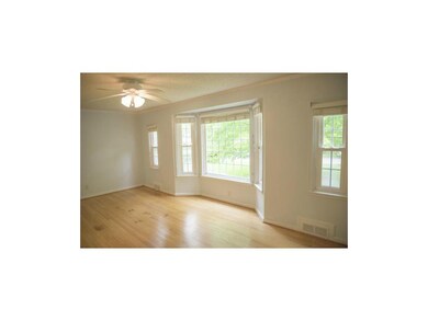 Newer windows, hardwoods, bay window in living roo