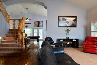 Entry Way with Vaulted Cielings
