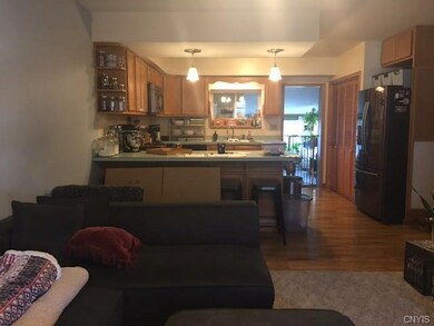 The Livingroom is open to the kitchen.