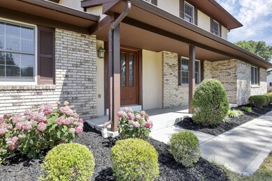 Charming front porch!