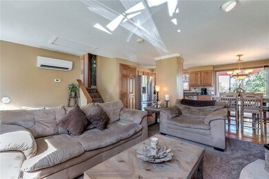 Open layout on main level.
